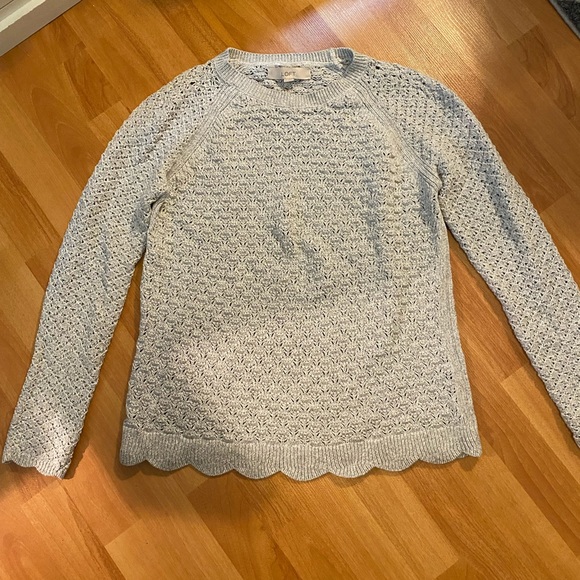 LOFT cotton sweater - Picture 3 of 5